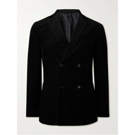 MR P. Double Breasted Cotton and Cashmere-Blend Corduroy Blazer 1647597318722023