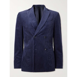 MR P. Double Breasted Cotton and Cashmere-Blend Corduroy Blazer 1647597318722025