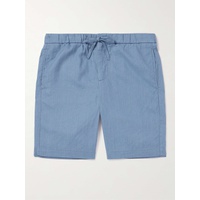 FRESCOBOL CARIOCA Felipe Straight-Leg Cotton and Linen-Blend Drawstring Shorts 1647597318770784