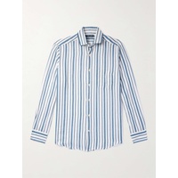 FRESCOBOL CARIOCA Emilio Striped Linen Shirt 1647597318771036