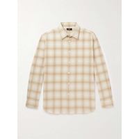 띠어리 THEORY Irving Checked Recycled Cotton-Blend Flannel Shirt 1647597318937007
