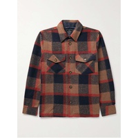 PORTUGUESE FLANNEL Catch Checked Brushed-Fleece Overshirt 1647597318957037