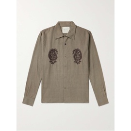 KARDO Chintan Embroidered Cotton Shirt 1647597318981329