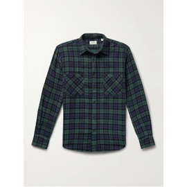 HARTFORD Checked Cotton-Flannel Shirt 1647597318981684