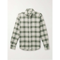 HARTFORD Paul Checked Cotton-Flannel Shirt 1647597319000122