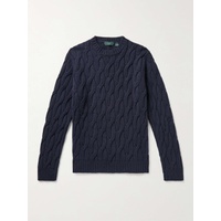 INCOTEX Cable-Knit Wool Sweater 1647597319044549