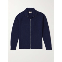 JOHN SMEDLEY Thatch Recycled Cashmere and Merino Wool-Blend Zip-Up Cardigan 1647597319141245