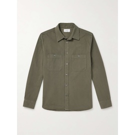 MR P. Herringbone Cotton-Twill Shirt 1647597320001580