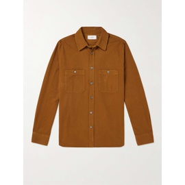 MR P. Herringbone Cotton-Twill Shirt 1647597320001581