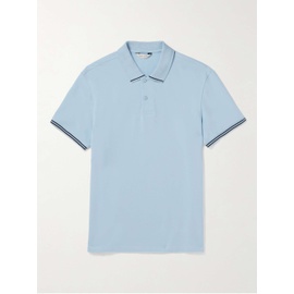 CLUB MONACO Striped Stretch-Cotton Pique Polo Shirt 1647597320102006