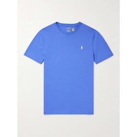 폴로 랄프 로렌 POLO RALPH LAUREN Slim-Fit Logo-Embroidered Cotton-Jersey T-Shirt 1647597320400370