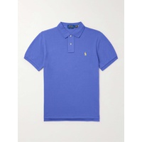 폴로 랄프 로렌 Polo RALPH LAUREN Slim-Fit Logo-Embroidered Cotton-Pique Polo Shirt 1647597320401412