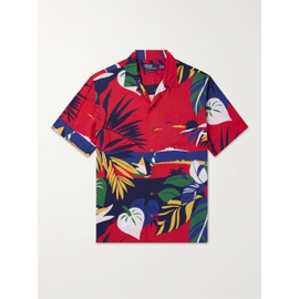 폴로 랄프 로렌 POLO RALPH LAUREN + Hoffman Fabrics Clady Convertible-Collar Printed Woven Shirt 1647597320401474