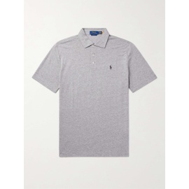 폴로 랄프 로렌 Polo RALPH LAUREN Logo-Embroidered Cotton and Linen-Blend Polo Shirt 1647597320401673