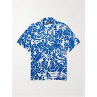 폴로 랄프 로렌 POLO RALPH LAUREN Convertible-Collar Printed Satin Shirt 1647597320401815