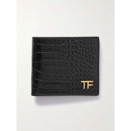 톰포드 TOM FORD Croc-Effect Leather Bifold Wallet 1647597320508462