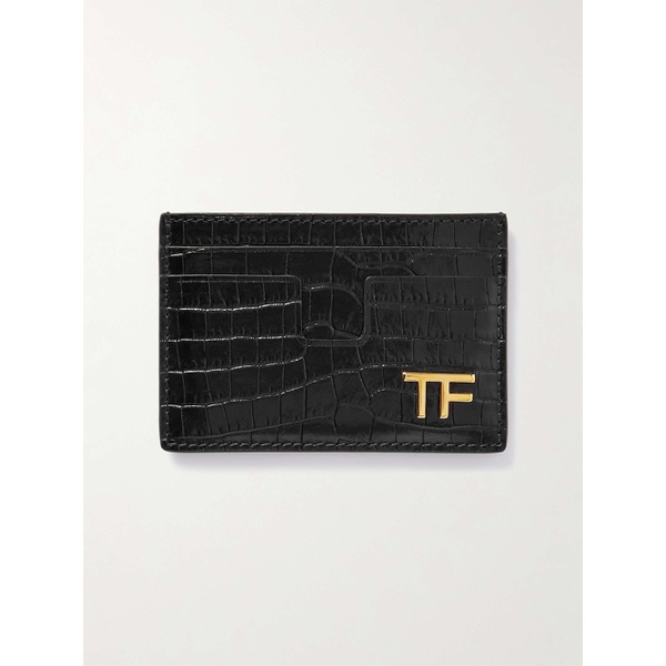 톰포드 톰포드 TOM FORD Croc-Effect Leather Cardholder 1647597320508598