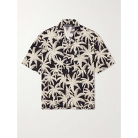팜엔젤스 PALM ANGELS Convertible-Collar Printed Woven Shirt 1647597321225184