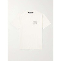 팜엔젤스 PALM ANGELS Studded Cotton-Jersey T-Shirt 1647597321225206