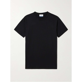 오프화이트 OFF-WHITE Logo-Embroidered Cotton-Jersey T-Shirt 1647597321240263