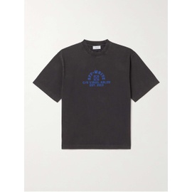 오프화이트 OFF-WHITE Logo-Print Cotton-Jersey T-Shirt 1647597321240293