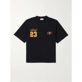오프화이트 OFF-WHITE Skate Logo-Print Cotton-Jersery T-Shirt 1647597321240469