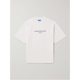 오프화이트 OFF-WHITE Printed Cotton-Jersey T-Shirt 1647597321240815