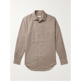 로로 피아나 LORO PIANA Logo-Appliqued Checked Cotton-Flannel Shirt 1647597321432261