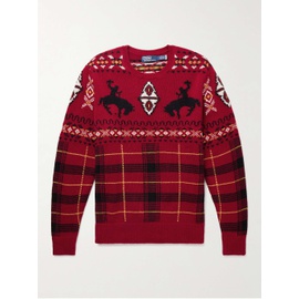 폴로 랄프 로렌 POLO RALPH LAUREN Intarsia Wool-Blend Sweater 1647597321535257