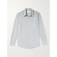 NN07 + Throwing Fits Quinsy 5973 Striped Cotton-Poplin Shirt 1647597321630527