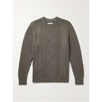 NN07 Caleb 6619 Cable-Knit Organic Cotton Sweater 1647597321670551
