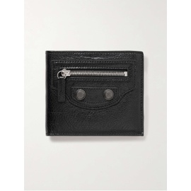 발렌시아가 BALENCIAGA Le Cagole Embellished Textured-Leather Billfold Wallet 1647597322251894