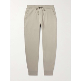 HANDVAERK Slim-Fit Tapered Flex Stretch Organic Cotton-Jersey Sweatpants 1647597322428985