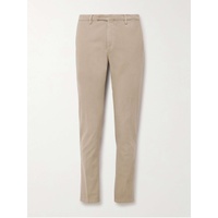 BOGLIOLI Slim-Fit Garment-Dyed Cotton-Blend Twill Suit Trousers 1647597322905607