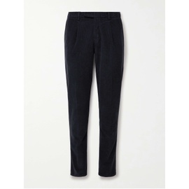 BOGLIOLI Slim-Leg Garment-Dyed Stretch-Cotton and Modal-Blend Corduroy Suit Trousers 1647597322905611