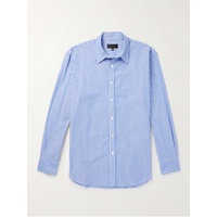 NILI LOTAN Cristobal Striped Cotton-Poplin Shirt 1647597323082390