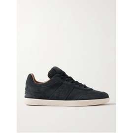 TOD Rubber-Trimmed Suede Sneakers 1647597323315344