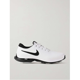 NIKE Golf Air Zoom Victory Tour 3 Suede and Nubuck-Trimmed Full-Grain Leather Golf Sneakers 1647597323317988