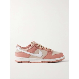 NIKE Dunk Low R에트로 ETRO PRM Leather-Trimmed Suede and Twill Sneakers 1647597323530341
