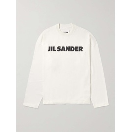 질샌더 JIL SANDER Logo-Print Cotton-Jersey T-Shirt 1647597323573704