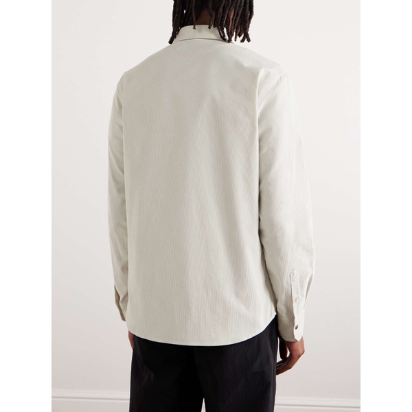 몽클레어 몽클레어 MONCLER Logo-Embroidered Cotton-Corduroy Shirt Jacket 1647597323585932