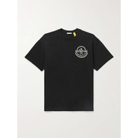 몽클레어 MONCLER GENIUS + Roc Nation by Jay-Z Logo-Print Cotton-Jersey T-Shirt 1647597323629102