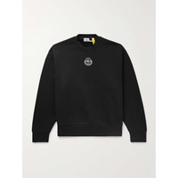 몽클레어 MONCLER GENIUS + Roc Nation by Jay-Z Logo-Print Cotton-Jersey Sweatshirt 1647597323629137