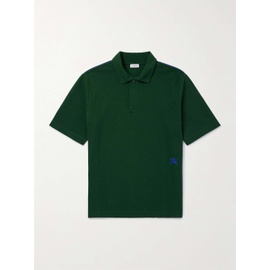 버버리 BURBERRY Logo-Embroidered Cotton-Pique Polo Shirt 1647597323675810