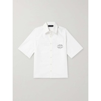 아미리 AMIRI Logo-Print Cotton-Poplin Shirt 1647597323692012