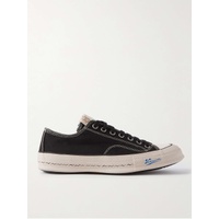 비즈빔 VISVIM Skagway Leather-Trimmed Canvas Sneakers 1647597323719228