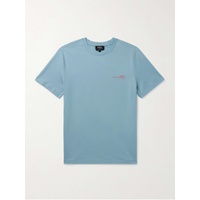 아페쎄 A.P.C. Logo-Print Cotton-Jersey T-Shirt 1647597323810840
