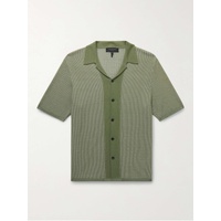 래그 앤 본 RAG & BONE Harvey Camp-Collar Cotton-Jacquard Shirt 1647597323823210