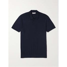 ORLEBAR BROWN Jarrett Cotton and Modal-Blend Jacquard Polo Shirt 1647597323823320
