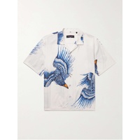 래그 앤 본 RAG & BONE Avery Convertible-Collar Printed Voile Shirt 1647597323830647